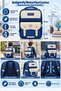 Primary School School Bag Model 13 Blue Antigravity 38X30X16 cm