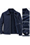 Men's Winter Coat Bondet Fabric with Fur and Waterproof Zippered Inner Pocket Classic Stylish Jacket (Safari) - 3
