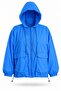 Blue Bag Detailed Hooded Raincoat 9805