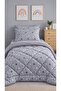 Single Welsoft Quilt Sleeping Set Beige Star |   Elastic Sheet |   Dowry Set |   Dowry Team - 4