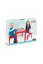 Story Two-Stool Table Red - 3