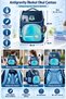 Primary School School Bag Model 5 Light Blue Antigravity 38X30X16 cm