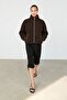 Brown Fleece Jacket 23236 - 4