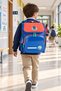 Primary School School Bag Model 6 Red Antigravity 38X30X16 cm - 7
