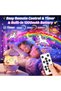 Bunny's Carousel Night Light Projector 10Tracks Kids Night Light Rotation 12 Colors Music Projector, - 5