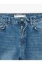 Cotton Regular-Fit Buttoned Straight-Leg Washed Denim Trousers - Straight-Fit Jeans - 2