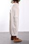 Stone Cargo Pocket Barrel Trousers 031724 - 5