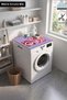 Clothes Dryer Top Organizer Mat Liquid-Proof Cover Balloon Cat - 2