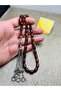 CRUSHED AMBER ROSARY - 2