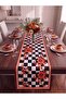 Dama Patterned Decorative Runner - 40X140 cm - 2