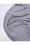 Bone Navy Blue Striped Jacquard Interlock Knitted Fabric Cardigan & Sweater Fabric 140X220Cm
