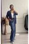 Indigo Blue Oysho Fabric Comfortable Fit Double Set - 5