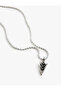 Textured Charm Detailed Necklace - 2