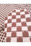 Coffee Cream Square Perforated Acrylic Knitted Fabric Dress & Blouse Material 130X330Cm - 4