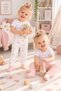 Baby&Child Organic Booties Pants Self-Socking Bottom Pajamas Seasonal Cotton Set of 2 - 3