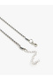 Textured Charm Detailed Necklace - 3