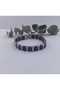 Steel Ceramic Bracelet Size 20 cm - 2