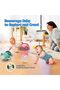 Dancing Jellyfish Baby Toy, Crawling Jellyfish Tummy Time Toy Christmas, Magic Dancing Music - 5