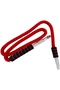 Acrylic Hookah Hose with Rubber Handle | Washable 1.5 Meter Long Shisha Pipe | Hookah Accessories (Red)