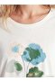 Crew Neck Floral Women's Pajama Set (W6) - 3
