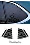 Togg T10F Sedan Compatible Butterfly Glass Sticker Set - with Logo - 2