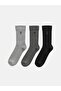 Embroidered Men's Socks 3-Pack (W6)