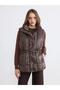 High Collar Women's Puffer Vest (W6) - 2