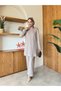 Oysho Fabric Cross Ribbed Stone Double Set - 4