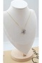 Stone Balloon Letter Necklace - 2