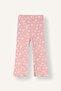 2-Piece Set Ruffled Floral Ribbed Baby Girl (26 Au) - 2