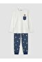Crew Neck Boys' Pajama Set (W6) - 3