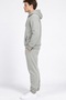 3-Thread Winter Men's Tracksuit Set with Side Pockets (Soft Puff Fabric) - 3