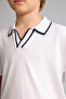 Regular Fit Apaş Collar Viscose White Boys' T-Shirt G6606A8Wt32 - 7