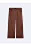 Tencel Brown Trousers - 3
