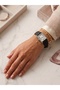 Nova Rectangular Leather Women's Wristwatch - 4
