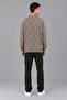 Oversize Plush Square Pattern Winter Sweater Dp 18381_10062 - 6