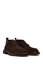 Men's Brown Lace-Up Suede Leather Casual Boots Wm710026Ds - 2