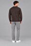 Zero Collar Striped Thick Knitted Sweater Dp 16649_10067 - 4
