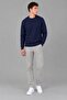 Square Pattern Pattern Crew Neck Winter Sweater Dp 1069_10059 - 4