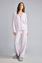 Regular Fit Patterned Ribbed Long Sleeve Pajama Set H9100Ax26Au - 2
