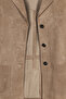 Luna Women's Beige Blazer Suede Leather Jacket 26Wgd570010 - 4