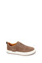 Men's Mink Lace-Up Thick Soled Suede Leather Sneaker Wm680048Ds - 7