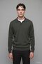 Standard Fit Buttoned Polo Collar Knitwear Basic Sweater H8972Ax26Au - 2