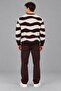 Patterned Oversize Winter Sweater Dp 18396_10069 - 4