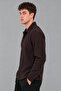 Buttoned Knitted Collared Cardigan Dp 1055_60400 - 3