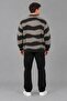 Patterned Oversize Winter Sweater Dp 18396_10069 - 6
