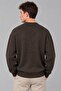 Printed Oversize Knitted Winter Sweater Dp 16596_10072 - 4