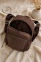Multi-Compartment Water Repellent Daily Backpack -Brown - 3