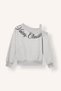 Asymmetrical Off-Shoulder Printed Sweatshirt for Girls I6180A826Wn - 6