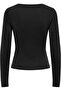 Onlfree L/S O-Neck Draping Top Jrs Women's T-Shirt 15380710 - 2